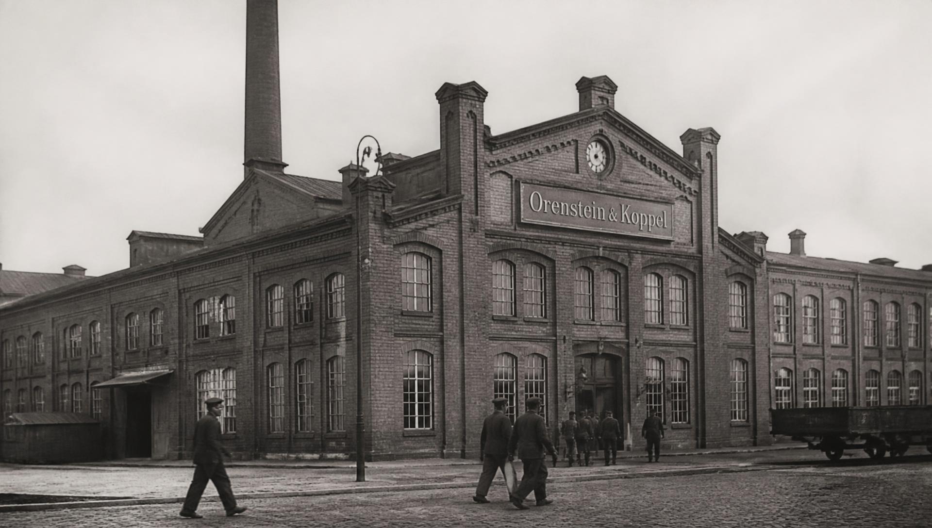 Historische Fabrikansicht — deutsches Industrieerbe, frühes 20. Jahrhundert